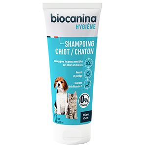 Shampoing - Chiot et Chaton - 200 ml - Biocanina - Produits-veto.com