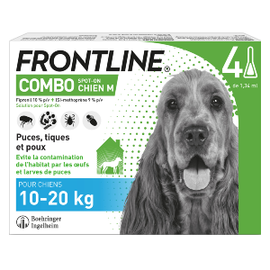 extase kalf Vergadering Frontline Combo M - Dog - 10 to 20 kg - Anti-Fleas, Ticks, Lice