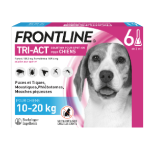 Frontline Tri-act 10-20 - Anti-lopper, flåter, fluer