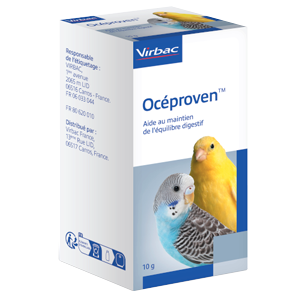 Océproven - Equilibre digestif - Oiseaux - 10 g - VIRBAC - Produits-veto.com