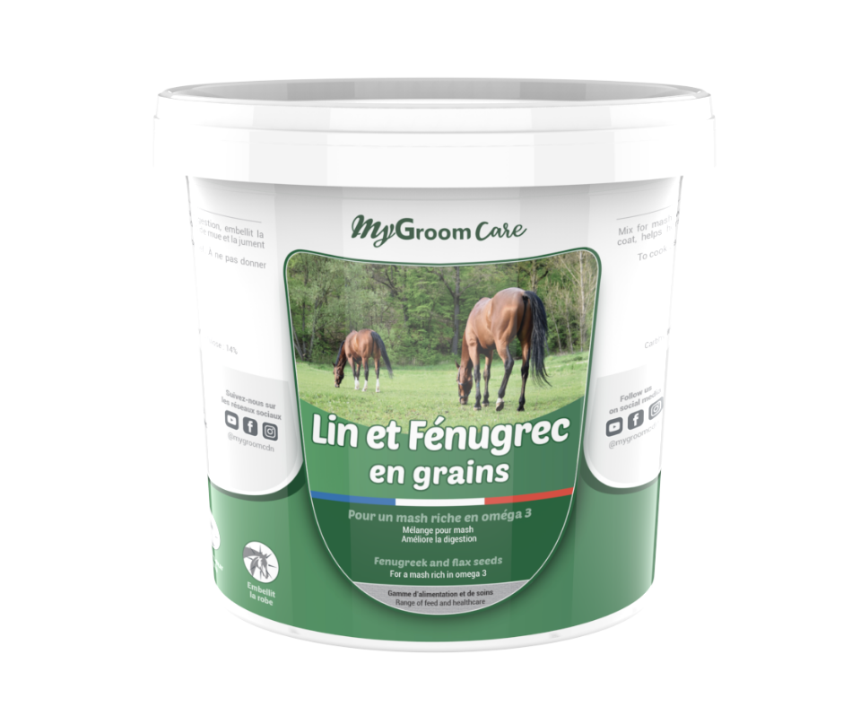 CDN Horse MyGroom Care Vlas en Fenegriek granen -