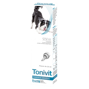 Tonivit - Tonique générale - Vitamines - 25 ml - TVM - Produits-veto.com