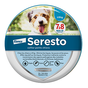 Seresto - Anti-vlooienband voor kleine honden - 38 - ELANCO