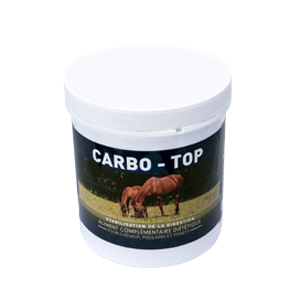 Carbotop - Régulation intestinale - 250 g - GreenPex - Produits-veto.com