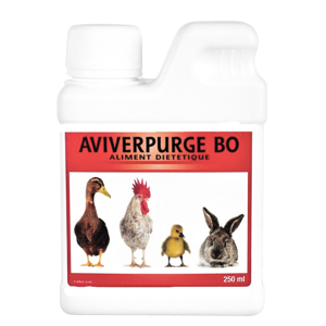 Aviverpurge - Vers intestinaux - aliment diététique - Volailles et lapins - 250 ml - SENNECQ BONNE - Produits-veto.com