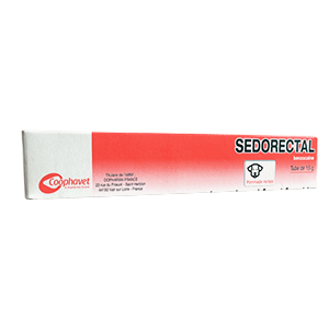Sedorectal - Pommade rectale - Inflammation - Chien - 15 g - COOPHAVET - Produits-veto.com