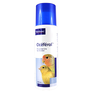 Océférol - Reproduction - Vitamine E - Oiseaux - 250 ml - VIRBAC - Produits-veto.com