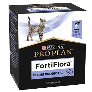 Purina Proplan Feline Fortiflora - Probiotique - chat - 30 x 1g - PURINA - Produits-veto.com