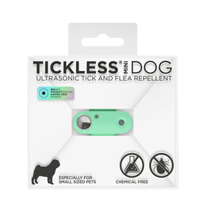 Tickless MINI DOG - Menthe green - Chien - Répulsif tiques et puces ultrasons - PROTECTONE - CYNNOTEK - Produits-veto.com