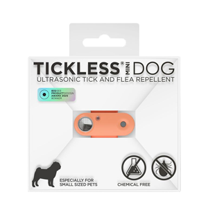 Tickless MINI DOG - Hot peach - Chien - Répulsif tiques et puces ultrasons - PROTECTONE - CYNNOTEK - Produits-veto.com